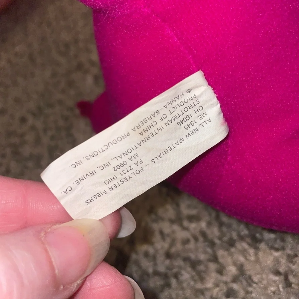 Pink Dinosaur Plush Toy